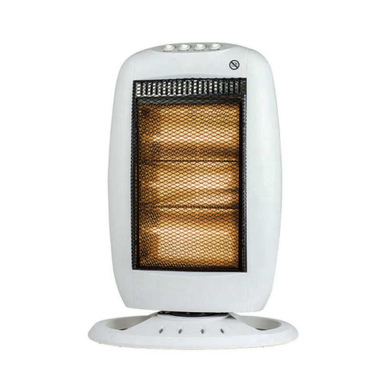 Ossolating Halogen Heater